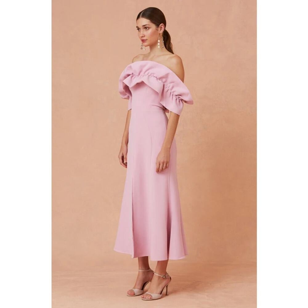 Keepsake The Label Compose Midi Dress Candy Size XL - Picture 2 of 7